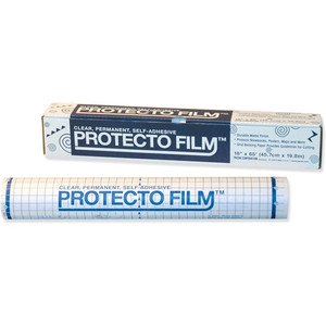 Protecto Clear Protecto Film - Laminating Pouch/Sheet Size: 18" Width x 65 ft Length - Type N - Nonglare - for Poster, Maps, Presentation - Clear
