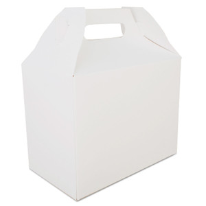 SCT Carryout Barn Boxes, 10 lb Capacity, 8.88 x 5 x 6.75, White, Paper, 150/Carton (SCH2709) View Product Image