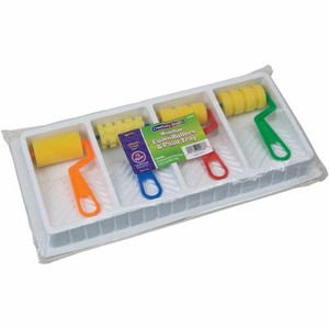 Creativity Street WonderFoam Foam Paint Tray Set - Painting - Assorted