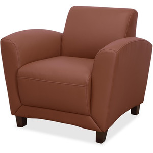 Lorell Club Chair, 34-1/2"x36"x31-1/4", Tan (LLR68948) View Product Image