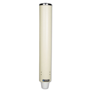 San Jamar Foam Cup Dispenser with Removable Cap, For 4 oz to 10 oz Cups, Sand