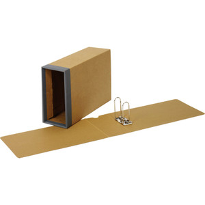 Pendaflex Columbia Binding Cases - External Dimensions: 4.6" Width x 12.9" Depth x 9.5" Height - Media Size Supported: Letter - Fiberboard, Kraft - Brown - For Document