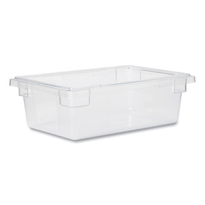 Rubbermaid Commercial Food/Tote Boxes, 3.5 gal, 18 x 12 x 6, Clear, Plastic (RCP3309CLE) View Product Image