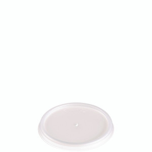 Dart Plastic Lids, Vented, Fits 4 oz Hot Cups, Translucent, 100/Pack, 10 Packs/Carton