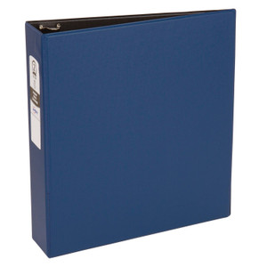 Avery Economy Non-View Binder with Round Rings, 3 Rings, 2" Capacity, 11 x 8.5, Blue, (3500)