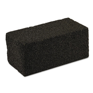 Scotch-Brite PROFESSIONAL Grill Brick, 3.5 x 4 x 8, Charcoal,12/Carton
