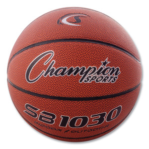 Champion Sports Composite Basketball, Official Intermediate Size, Brown (CSISB1030) View Product Image