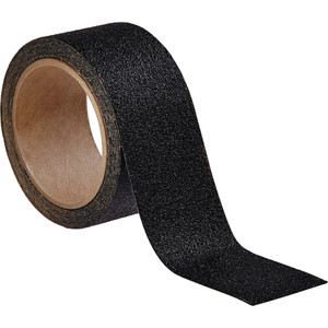 3M Safety Walk Outdoor Tread - 15 ft Length x 2" Width - Black - For Marking