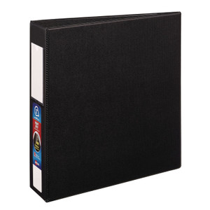 Avery Heavy-Duty Non-View Binder with DuraHinge and One Touch EZD Rings, 3 Rings, 2" Capacity, 11 x 8.5, Black