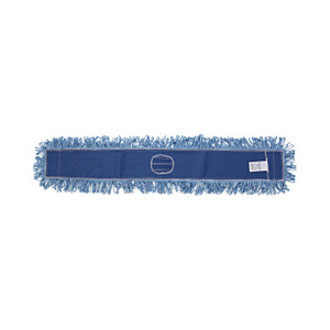 Boardwalk Dust Mop Head, Cotton/Synthetic Blend, 48" x 5", Blue (BWK1148) View Product Image