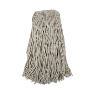 Boardwalk Cut-End Wet Mop Head, Cotton, No. 32, White, 12/Carton (BWK2032CCT) View Product Image