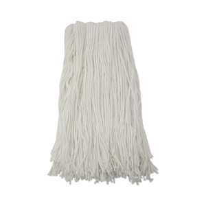 Boardwalk Cut-End Wet Mop Head, Rayon, No. 32, White (BWK2032R) View Product Image