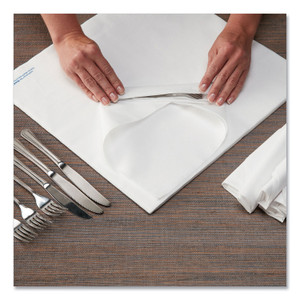 Hoffmaster Airlaid Flat Pack Napkins, 1 Ply, 15.5 x 15.5, White, 1,000/Carton (HFM253263) View Product Image