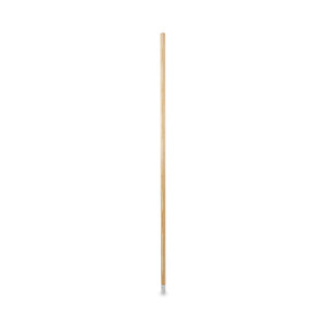 Boardwalk Lie-Flat Screw-In Mop Handle, Lacquered Wood, 1.13" dia x 54", Natural