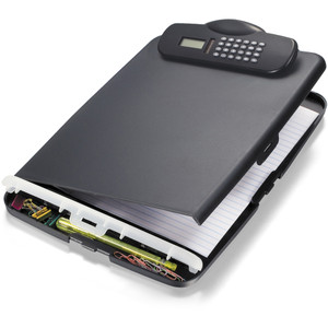 Officemate Slim Clipboard Storage Box with Calculator (OIC83306) View Product Image