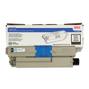Oki 44469801 Toner, 3,500 Page-Yield, Black