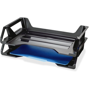 Officemate Achieva; Recycled Side Load Letter Tray, 2/Pack (OIC26210) View Product Image