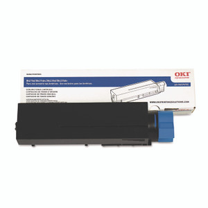 Oki 44574701 Toner, 4,000 Page-Yield, Black Oki 44574701 Toner, 4,000 Page-Yield, Black