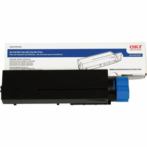 Oki Original LED Toner Cartridge - Black - 1 Each - (OKI44574701)