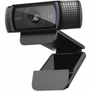 Logitech C920S Webcam - 3 Megapixel - 30 fps - Black - USB 3.1 - 1 Each