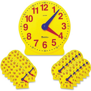 Learning Resources Classroom Clock Kit (LRNLER2102) View Product Image