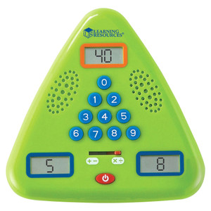 Learning Resources Minute Math Electronic Flash Card (LRNLER6965) View Product Image