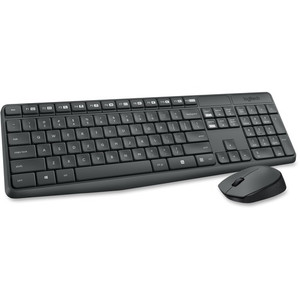 Logitech Keyboard & Mouse (Keyboard English Layout only) View Product Image