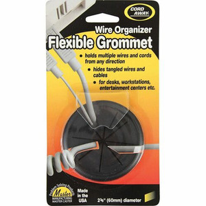 CordAway Flexible Grommet - Grommet - Black