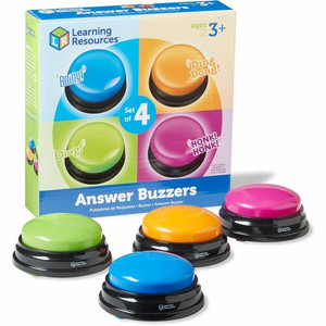 Learning Resources Answer Buzzers Set - Theme/Subject: Learning - Skill Learning: Game - 3+
