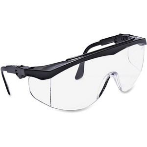 MCR Safety Protective Glasses, Adjustable, 5 Positions, 12/BX, BK/CL (MCSTK110) View Product Image