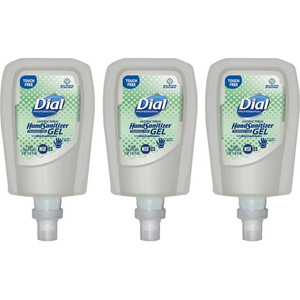 Dial Hand Sanitizer Gel Refill - Fragrance-free Scent - 1.06 quart - Touchless Dispenser - Bacteria Remover - Healthcare, School, Office, Restaurant, Daycare, Hand