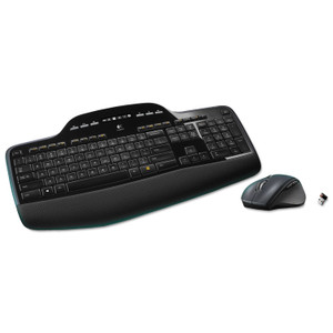 Logitech MK710 Wireless Keyboard + Mouse Combo, 2.4 GHz Frequency/30 ft Wireless Range, Black (LOG920002416) View Product Image