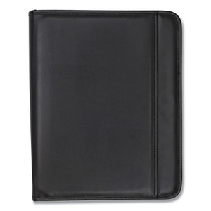 Samsill Professional Zippered Pad Holder, Pockets/Slots, Writing Pad, Black (SAM70820) View Product Image