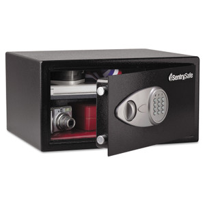 Sentry Safe Electronic Lock Security Safe, 1 cu ft, 16.94w x 14.56d x 8.88h, Black