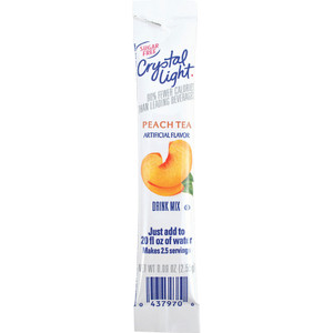 Kraft Foods On-The-Go Mix Sticks, Sugar Free,.09oz, 30/BX, Peach Tea (KRF79730) View Product Image