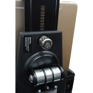 Kantek Kiosk Stand, Floor Mount, 17-2/5"Wx13-3/5"Lx46-1/2"H, SR/BK (KTKTS960)