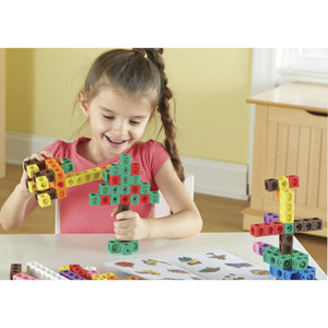 Learning Resources MathLink Cubes Big Builders (LRNLER9291) View Product Image