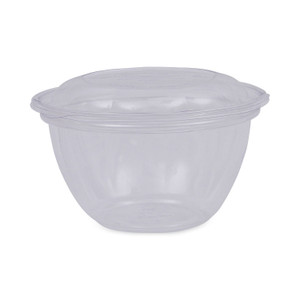 Eco-Products Renewable and Compostable Containers, 18 oz, 5.5" Diameter x 2.3" h, Clear, Plastic, 150/Carton Eco-Products Renewable and Compostable Containers, 18 oz, 5.5" Diameter x 2.3" h, Clear, Plastic, 150/Carton