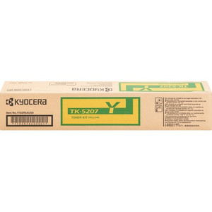 Kyocera TK-5207Y Original Laser Toner Cartridge - Yellow - 1 Each (KYOTK5207Y) View Product Image