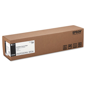 Epson Exhibition Canvas, 23 mil, 24" x 40 ft, Satin White (EPSS045250) View Product Image