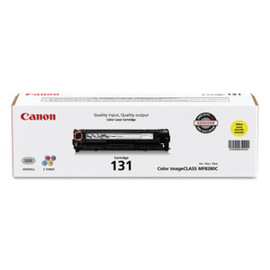Canon 6269B001 (CRG-131) Toner, 1,500 Page-Yield, Yellow View Product Image