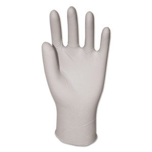 GEN General-Purpose Vinyl Gloves, Powdered, Small, Clear, 2.6 mil, 1,000/Carton