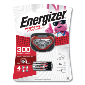 Energizer LED Headlight, 3 AAA Batteries (Included), Red View Product Image