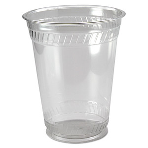 Fabri-Kal Greenware Cold Drink Cups, 16 oz, Clear, 50/Sleeve, 20 Sleeves/Carton (FABGC16S) View Product Image
