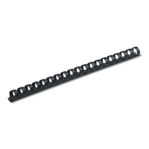 Fellowes Plastic Comb Bindings, 1/2" Diameter, 90 Sheet Capacity, Navy Blue, 100/Pack