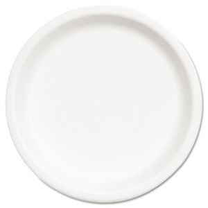 AbilityOne 7350008993054, SKILCRAFT, Paper Plates, 6" dia, 0.5" Deep, White, 1,000/Box (NSN8993054) View Product Image