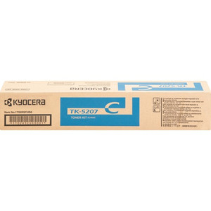 Kyocera Toner Cartridge, f/ 356ci, 12,000 Page Yield, CYN (KYOTK5207C)