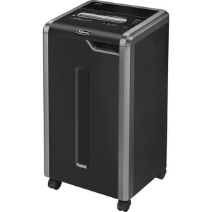 Fellowes Powershred 325Ci 100% Jam-Proof Cross-Cut Shredder - Continuous Shredder - Cross Cut - 22 Per Pass - for shredding Staples, Credit Card, CD, DVD, Paper Clip, Junk Mail, Paper - 0.156" x 1.500" Shred Size