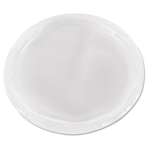 WNA Deli Container Lids, Plug-Style, Clear, Plastic, 50/Pack, 10 Packs/Carton