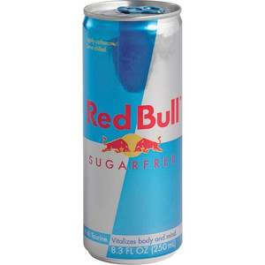 Red Bull Energy Drink Energy Drink, 8.3oz. Can, 24/CT, Sugar-Free (RDBRBD122114) View Product Image